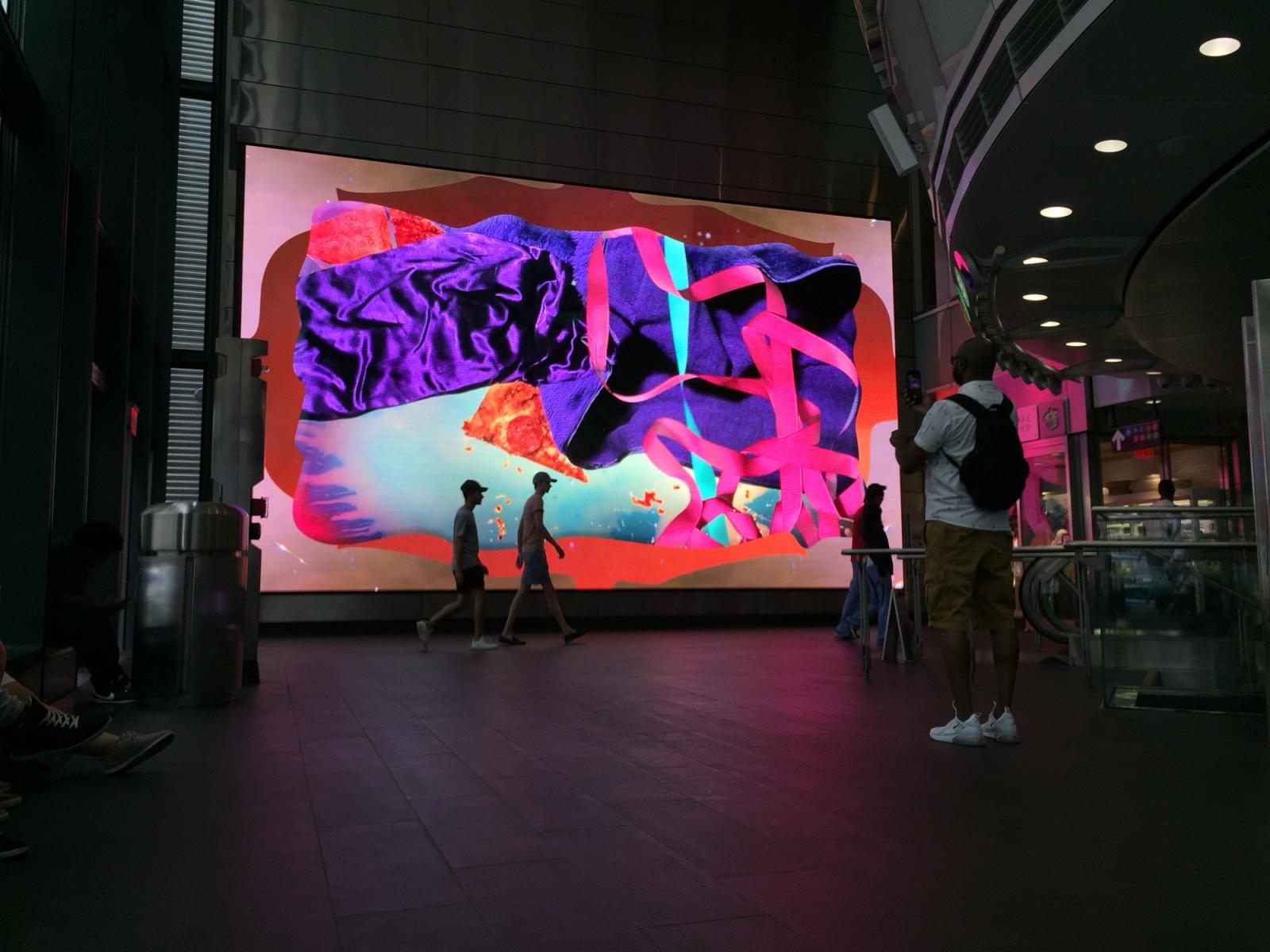 52-Channel Video Installation
Fulton Center & Dey Street Concourse
Manhattan, NYC
Summer 2018 through Spring 2019
Commissioned by MTA Arts & Design