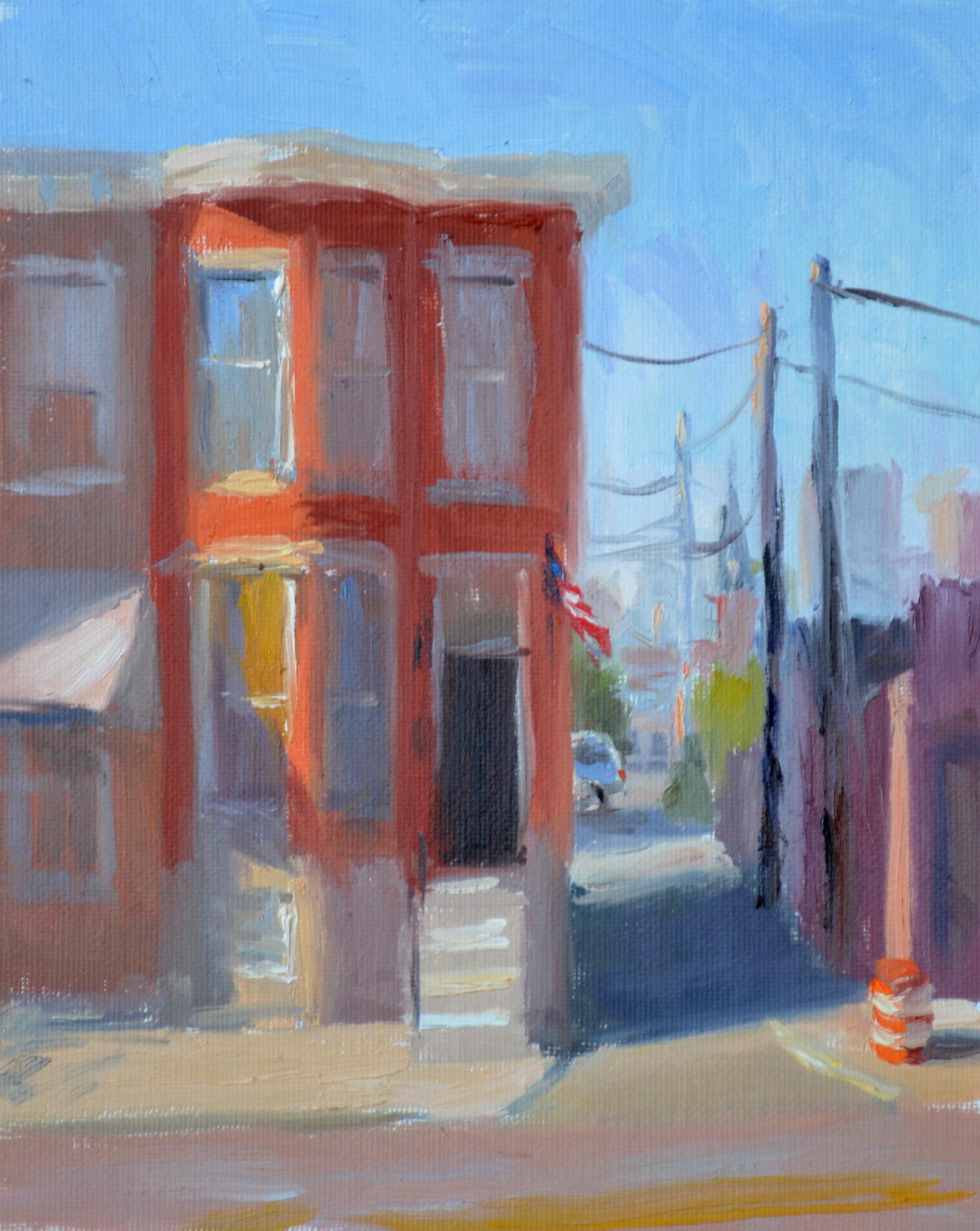 Painted onsite in Federal Hill, Baltimore