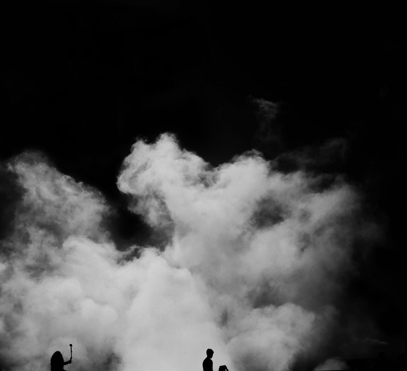 This is a Digital Print on Ilford Exhibition Fiber paper. The photograph was taken at Yellowstone National Park in 2017.