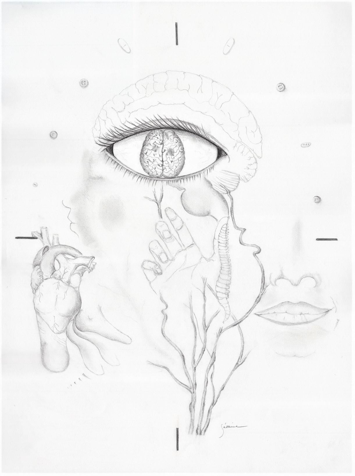 PoARTry
-------
iStroke
Not my left, but my right, what an eyesight;
My hand is weak, I feel the numbness down to my feet;
Paralyzing me with neuropathy; my mind can’t conceive what’s happening to me;
As my body gives in to defeat, the tone and spasticity gets the best of me;
The curl in my toes, muscle movement uncontrollable; not inconsolable;
Yet I can’t get enough of this clonus; it fascinates me;
Spasms like orgasms; Stop...Repeat.
~ S’atteirneh