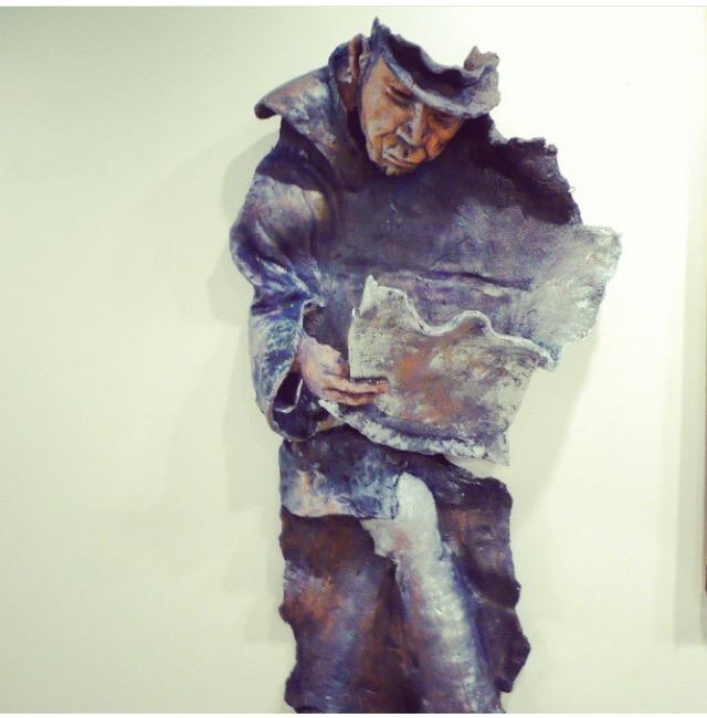 Clay sculpture