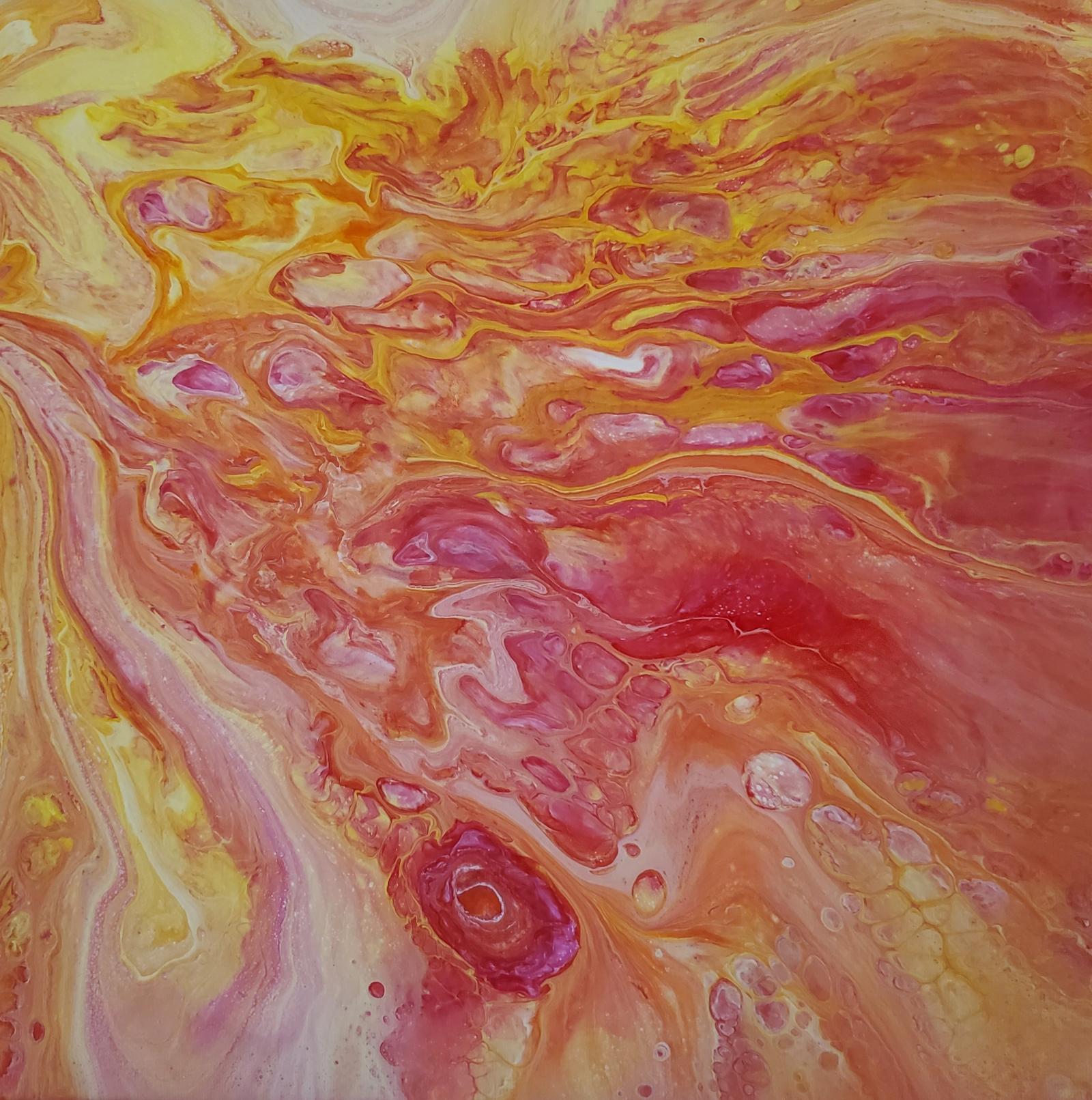 Acrylic Fluid Painting