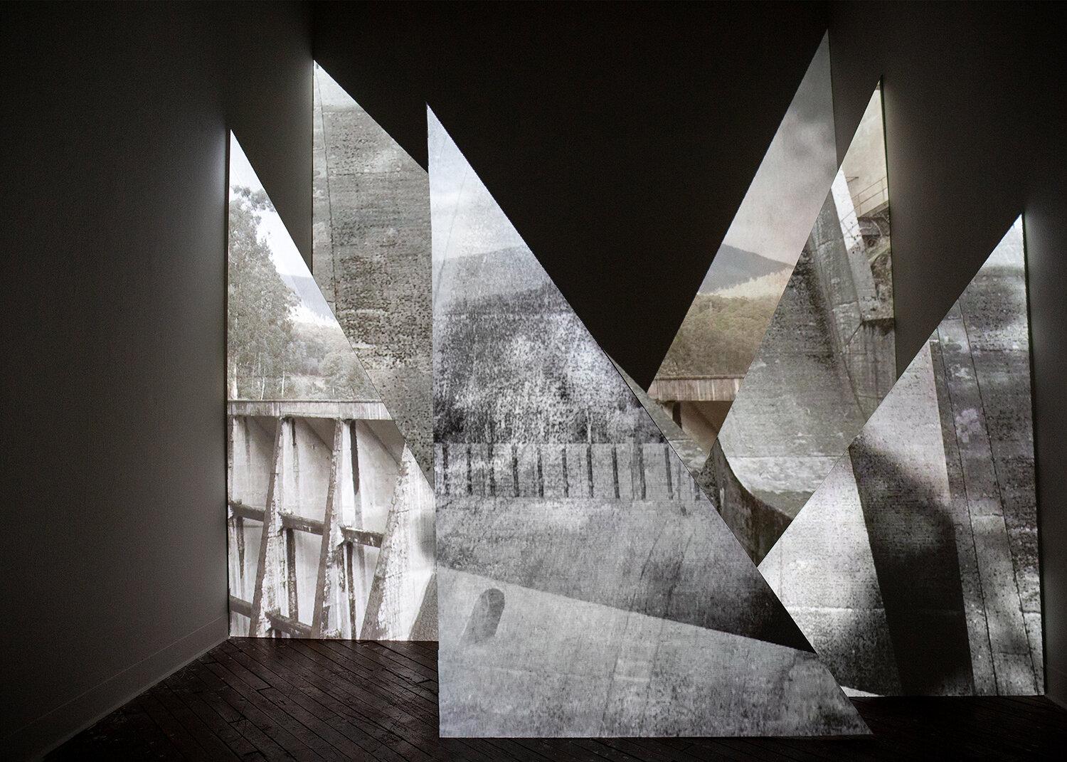 Two-channel video installation, stereo sound, dimensions variable, 2019 - Grizzly Grizzly, Philadelphia, PA