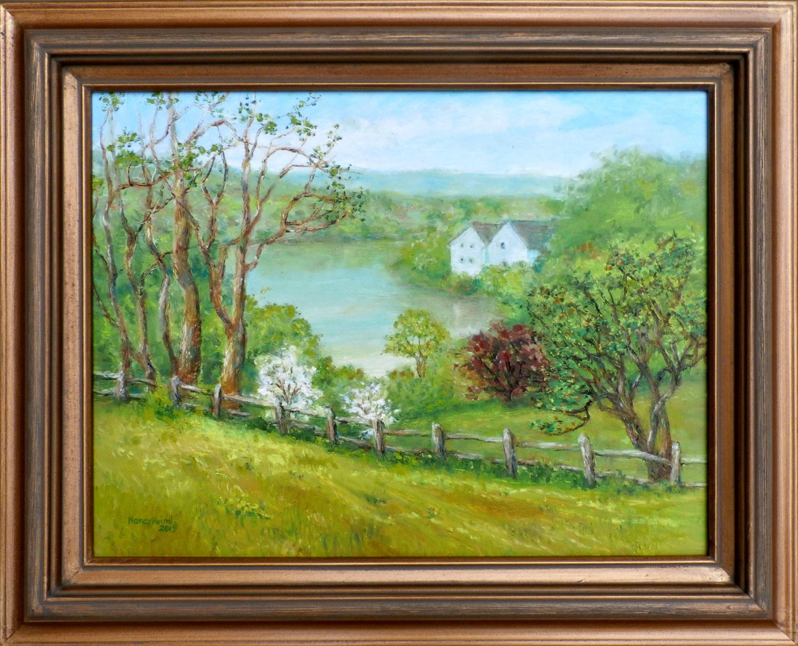 View of a lake in New Market, MD